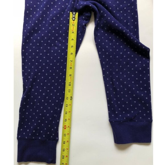 Aerie, Blue/White, waffle knit, loungewear, pajama bottom, Sz see measurements - Picture 8 of 8